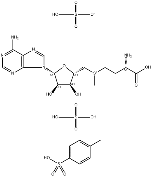 S-Adenosyl-L-methionine disulfate tosylate Structure